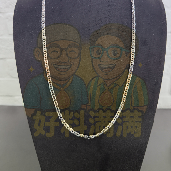 1-Hook Nano Silver Necklace — For 1 Thai Amulet