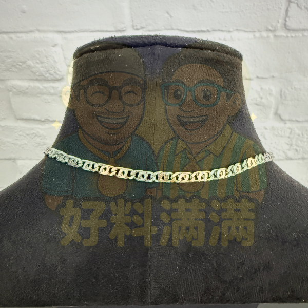 1-Hook Nano Silver Necklace — For 1 Thai Amulet