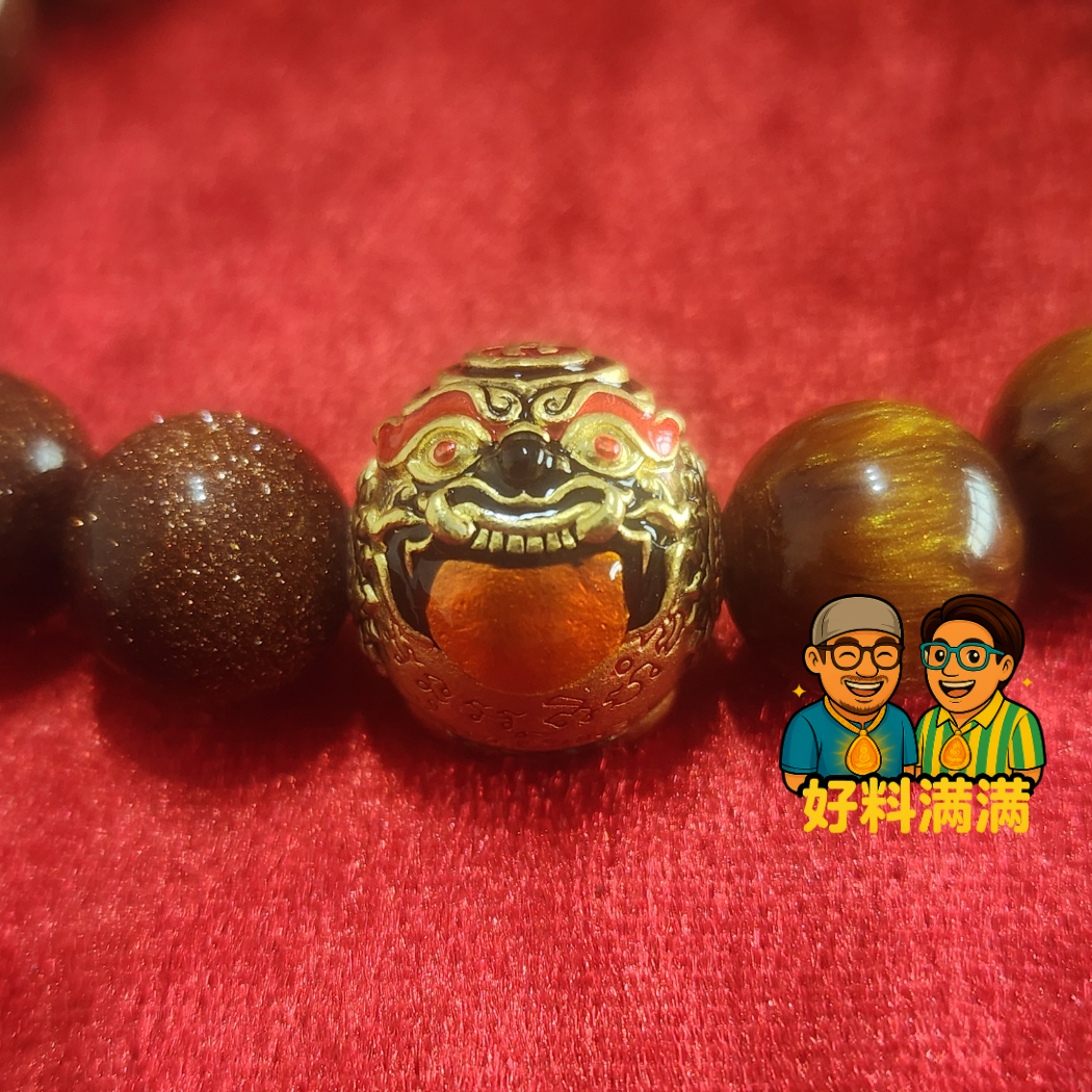 Charoen Phon 106 Pi Luk Om Bracelet - Xinbro Amulet Bracelet