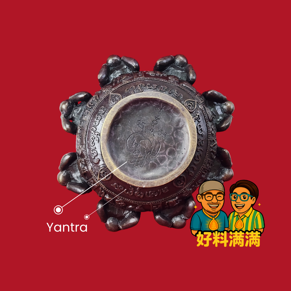 Eight-Directional Phra Rahu Katham Thup Incense Burner | Wat Khao Or | BE 2548