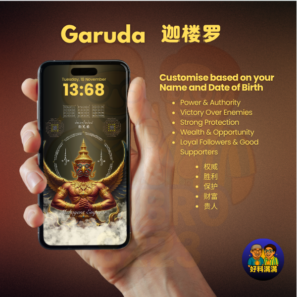 Garuda Digital Wallpaper