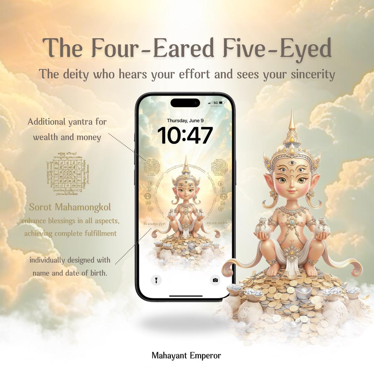 Sihuhata Digital Wallpaper - Light Version